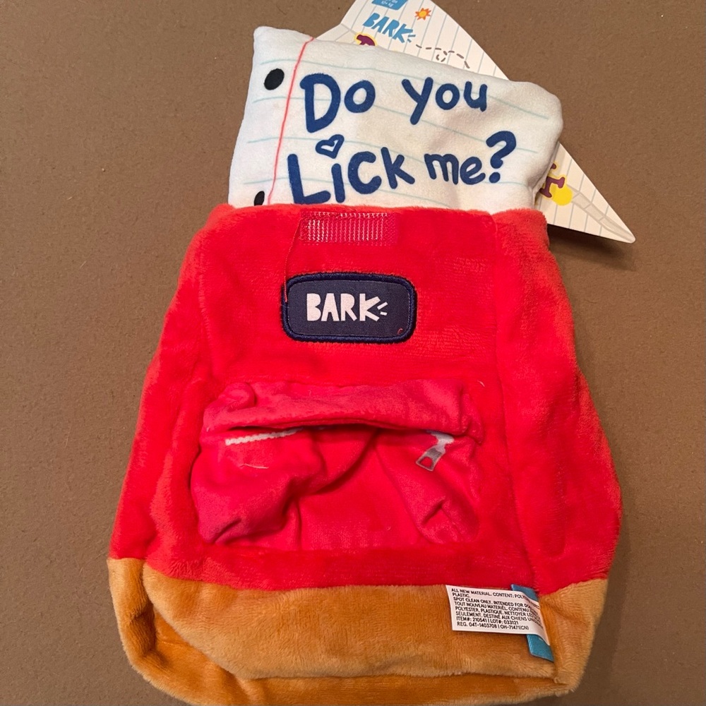 BarkBox “Barkpack” Six in One Dog and Puppy Toy NWT